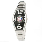 Chronotech Silver Stainless Steel Watch
