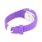 Chronotech Purple Rubber Watch