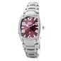 Chronotech Silver Stainless Steel Watch