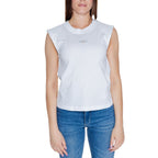 Calvin Klein Jeans White Cotton T-Shirt