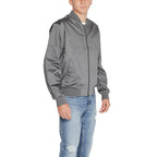 Calvin Klein Gray Organic Cotton Bomber