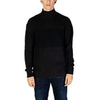 Calvin Klein Jeans Black Cotton Sweatshirt
