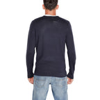 Calvin Klein Blue Recycled Wool Sweatshirt