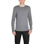 Calvin Klein Gray Recycled Wool Sweatshirt