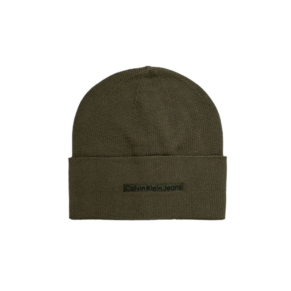 Calvin Klein Jeans Green Cotton Cap (Baseball Hat)