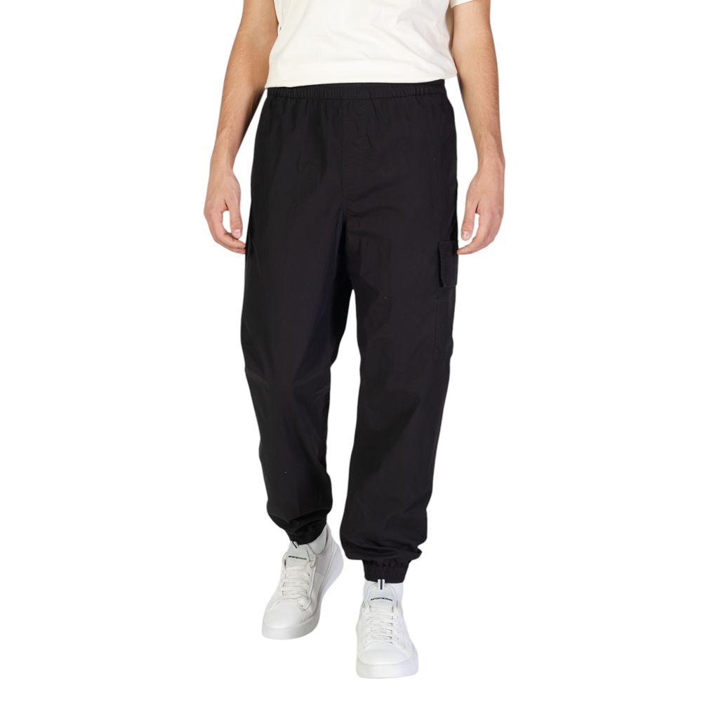 Calvin Klein Jeans Black Cotton Joggers (Workout Pants)