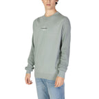 Calvin Klein Jeans Green Cotton Sweatshirt