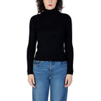 Guess Black Polyamide Turtleneck