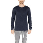 Jack Jones Blue Cotton Sweatshirt
