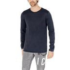 Jack Jones Blue Cotton Sweatshirt