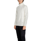Gianni Lupo White Polyester Turtleneck