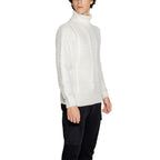 Gianni Lupo White Polyester Turtleneck
