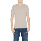 Hamaki-Ho Beige Cotton Sweater