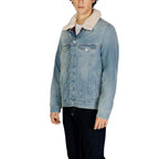 Tommy Hilfiger Jeans Light Blue Cotton Denim Jacket