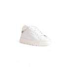 Crime London White Leather Chunky Sneakers