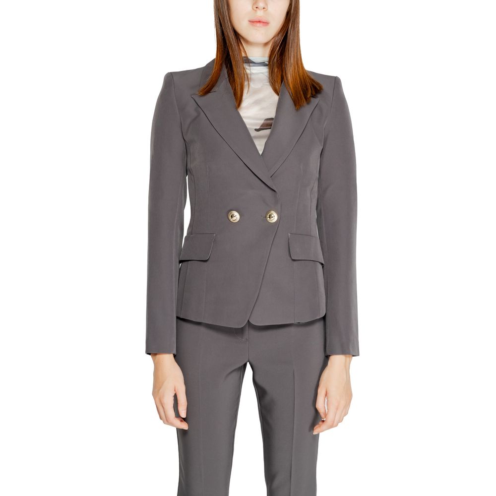 Rinascimento Gray Polyester Blazer