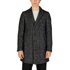 Hamaki-Ho Black Polyester Coat