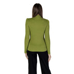B.Young Green Polyester Long Sleeve