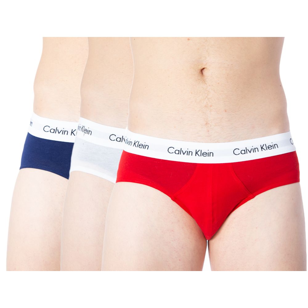 Calvin Klein Underwear Red Cotton Briefs