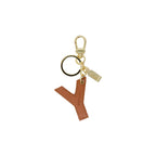 Alviero Martini Prima Classe Beige Artificial Leather Keychain