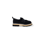 ASH Black Leather Platform