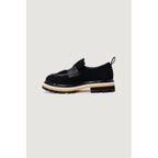 ASH Black Leather Platform