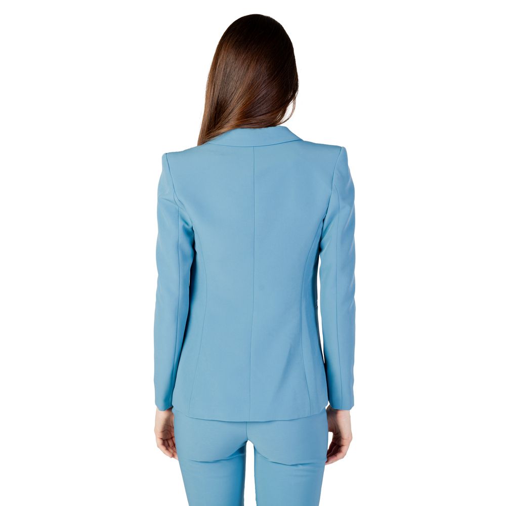Rinascimento Turquoise Polyester Blazer