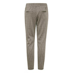 ICHI Beige Polyester Casual Pants