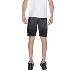 Antony Morato Black Cotton Bermuda Shorts