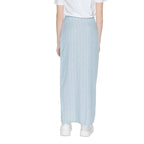 Vero Moda Light Blue Linen Long Skirt