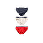 Emporio Armani Underwear Red Cotton Briefs