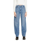 Calvin Klein Jeans Blue Cotton Relaxed Fit Jeans