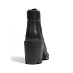 Timberland Black Recycled Leather High Heel Pumps