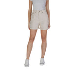 B.Young Beige Cotton Short
