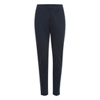 ICHI Blue Recycled Polyester Dress Pants