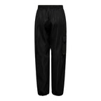 Only Black Cotton Cargo Pants