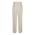 Vero Moda Gray Polyester Casual Pants