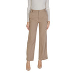 Street One Beige Viscose Casual Pants