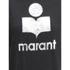 Marant Etoile Black Linen T-Shirt
