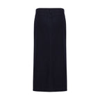 Giorgio Armani Blue Cotton Skirt