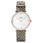 Cluse Beige Leather Watch