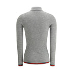 Gucci Gray Cashmere Top
