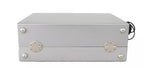 Dolce & Gabbana Silver Retro Radio Boombox Limited Edition Handmade Wood Bag
