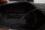 Dolce & Gabbana Brown Patterned Leather Dress Formal Shoes