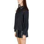 Vila Clothes Black Viscose Blouse