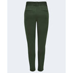 Only Green Viscose Casual Pants
