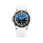 Bobroff White Rubber Watch