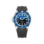Bobroff Black Rubber Sport Watch