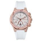 Bobroff White Rubber Bracelet Watch