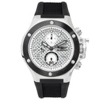 Bobroff Black Rubber Bracelet Watch
